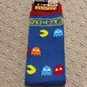 New Pac-Man Novelty Crew Socks Size 6-12/13 - Men's/Women's -